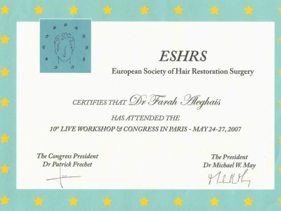 کنگره‌ تخصصی پیوند مو فرانسه | فرح کلینیک