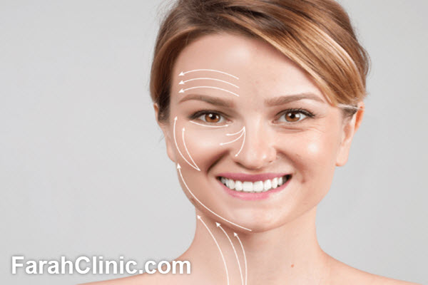 ماندگاری لیفت صورت با نخ | فرح کلینیک