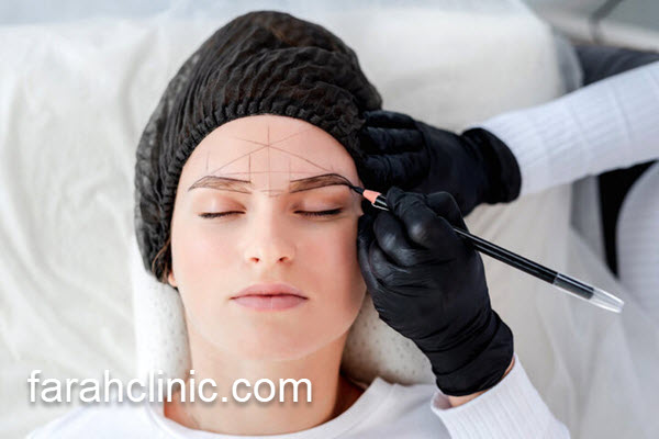 کاشت ابرو در کلینیک معتبر | فرح کلینیک